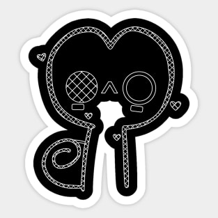 Qurl - Cute, Whimsical Design Sticker